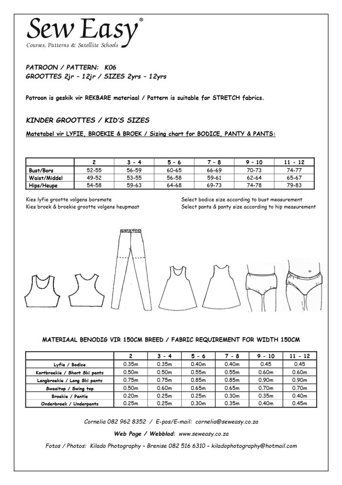 K06 - Lingerie 2yr - 12yr - Image 2
