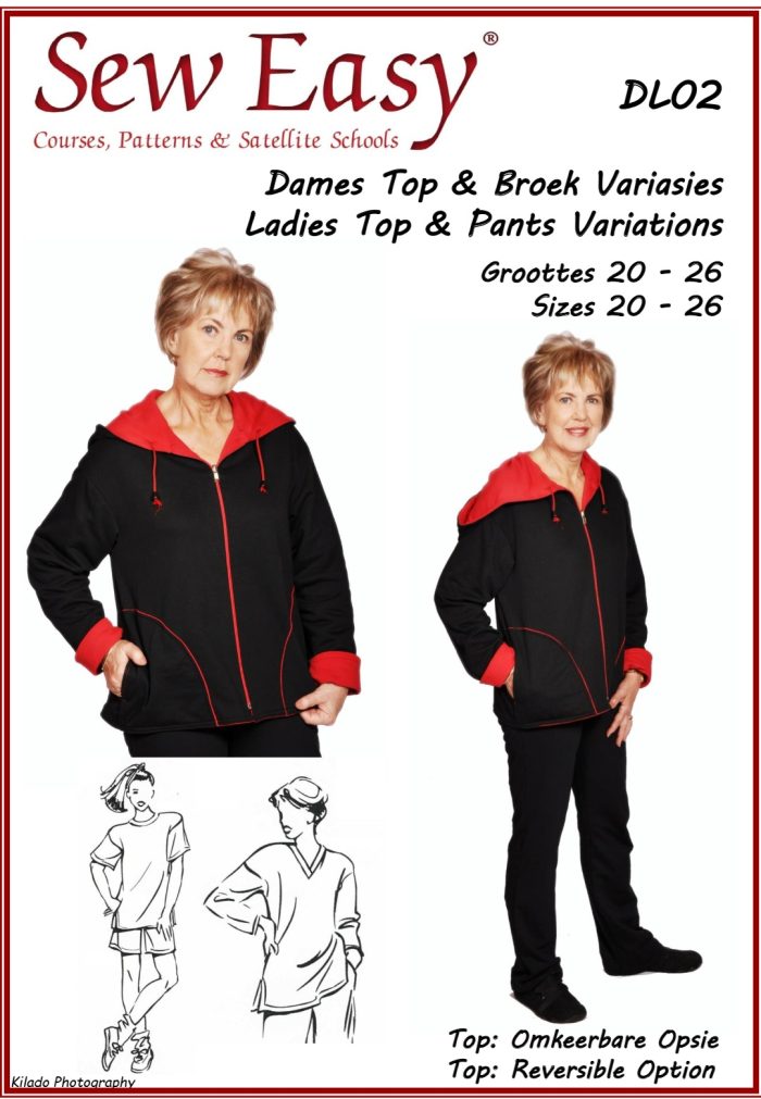 DL02 - Ladies Top & Pants Size 20 - 26