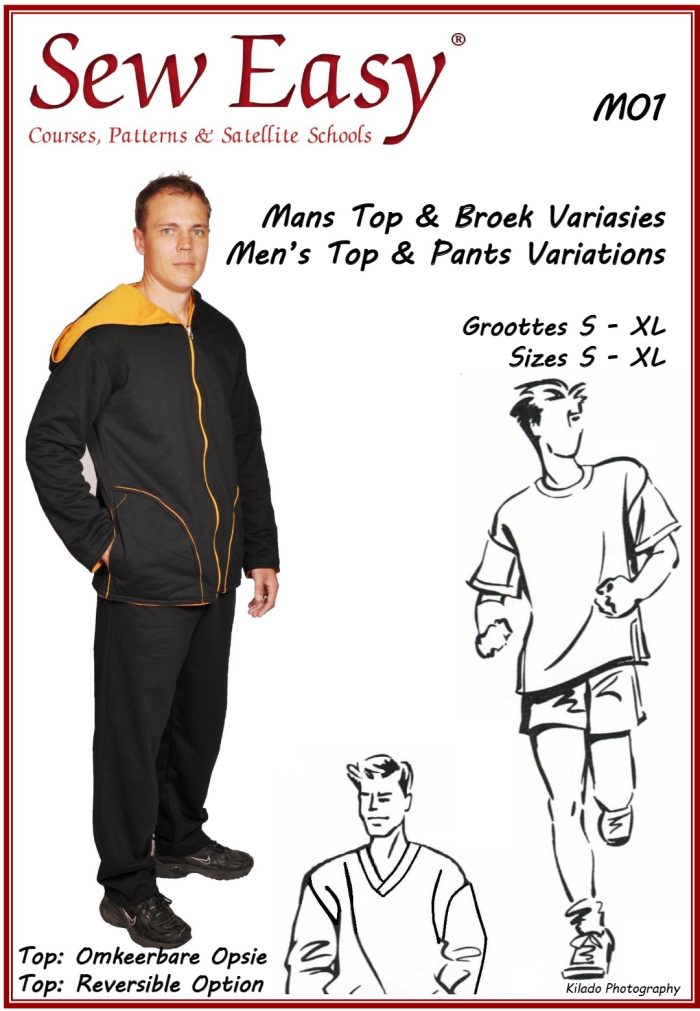 M01 - Men's Top & Pants S - XL