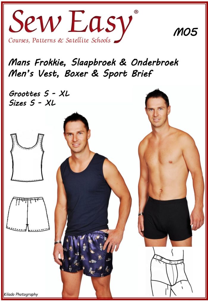 M05 - Men's Vest, Boxer & Sport Brief S - XL